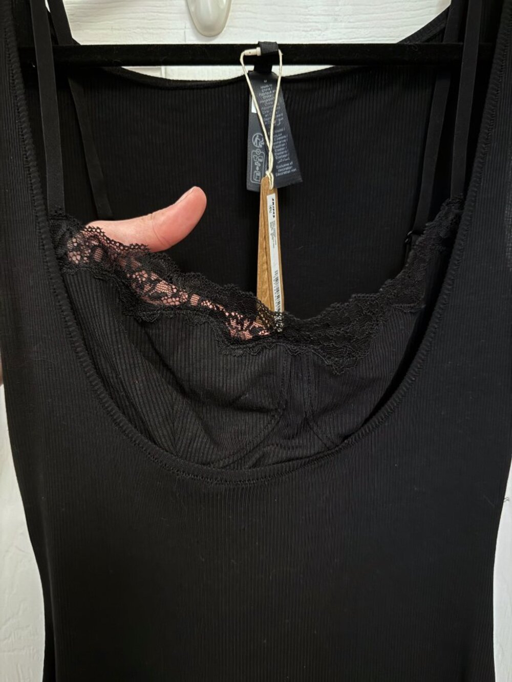 NWT SKIMS Soft Lounge Lace Tank Dress - Picture 6 of 8